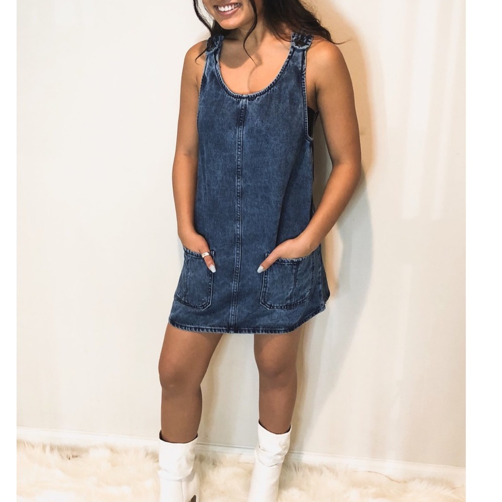 Denim dress